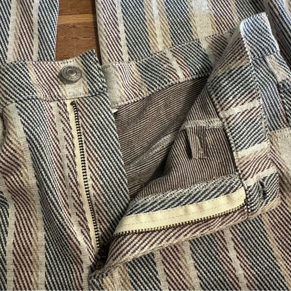 American Eagle Women’s Straight Striped Leg Pants, Stretch Knit, 6 Short - Picture 9 of 14